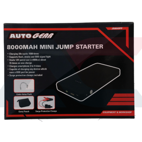 MINI JUMP STARTER 8000 MAH MINI JUMP STARTER 8000 MAH